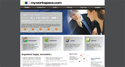 Desktop Screenshot of myworkspace.com